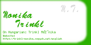 monika trinkl business card